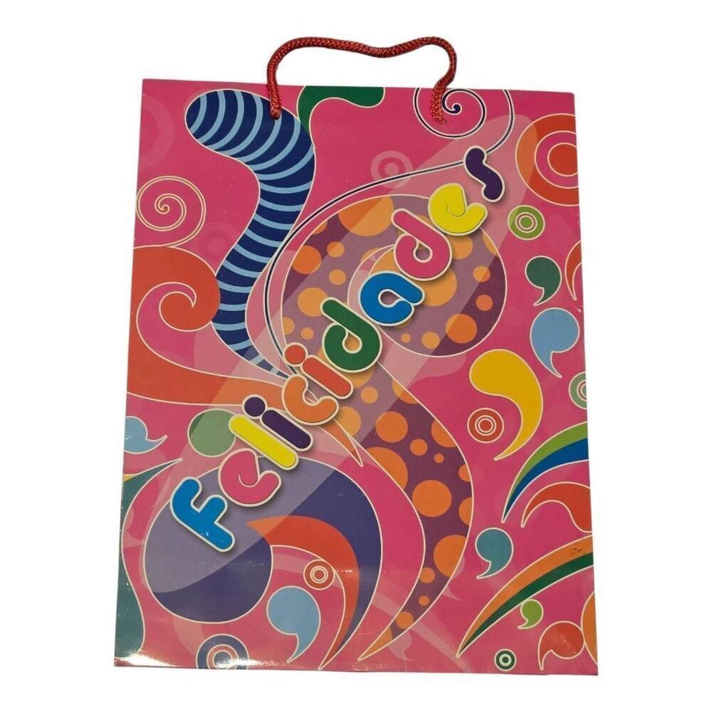 20/$12 "Felicidades" Birthday Pink Party Gift Bag